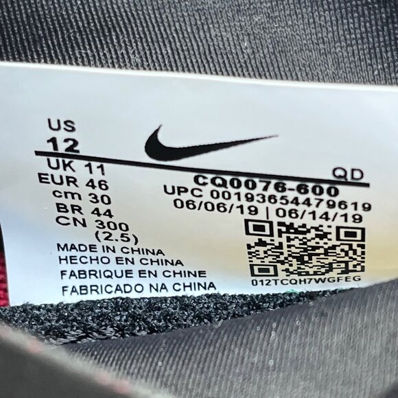 Nike Men’s Pink/Black ACG React Terra Zaherra Trail Outdoor Sneakers US 12 - Picture 6 of 9